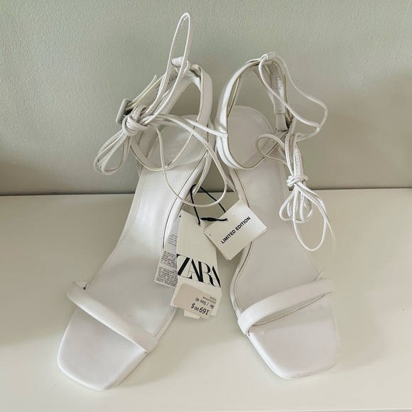 NWT ZARA High Heels Sandals - Picture 2 of 9